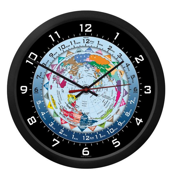 10" World Time Clock